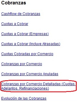 Programa para Gestión de Créditos